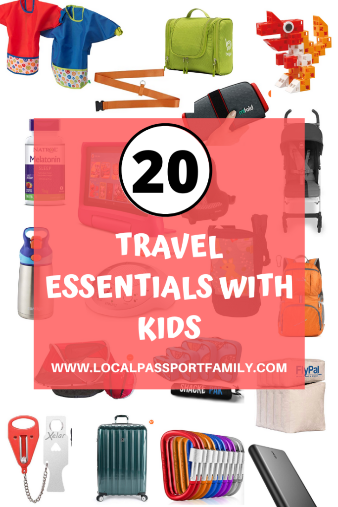 travel essentials with kids