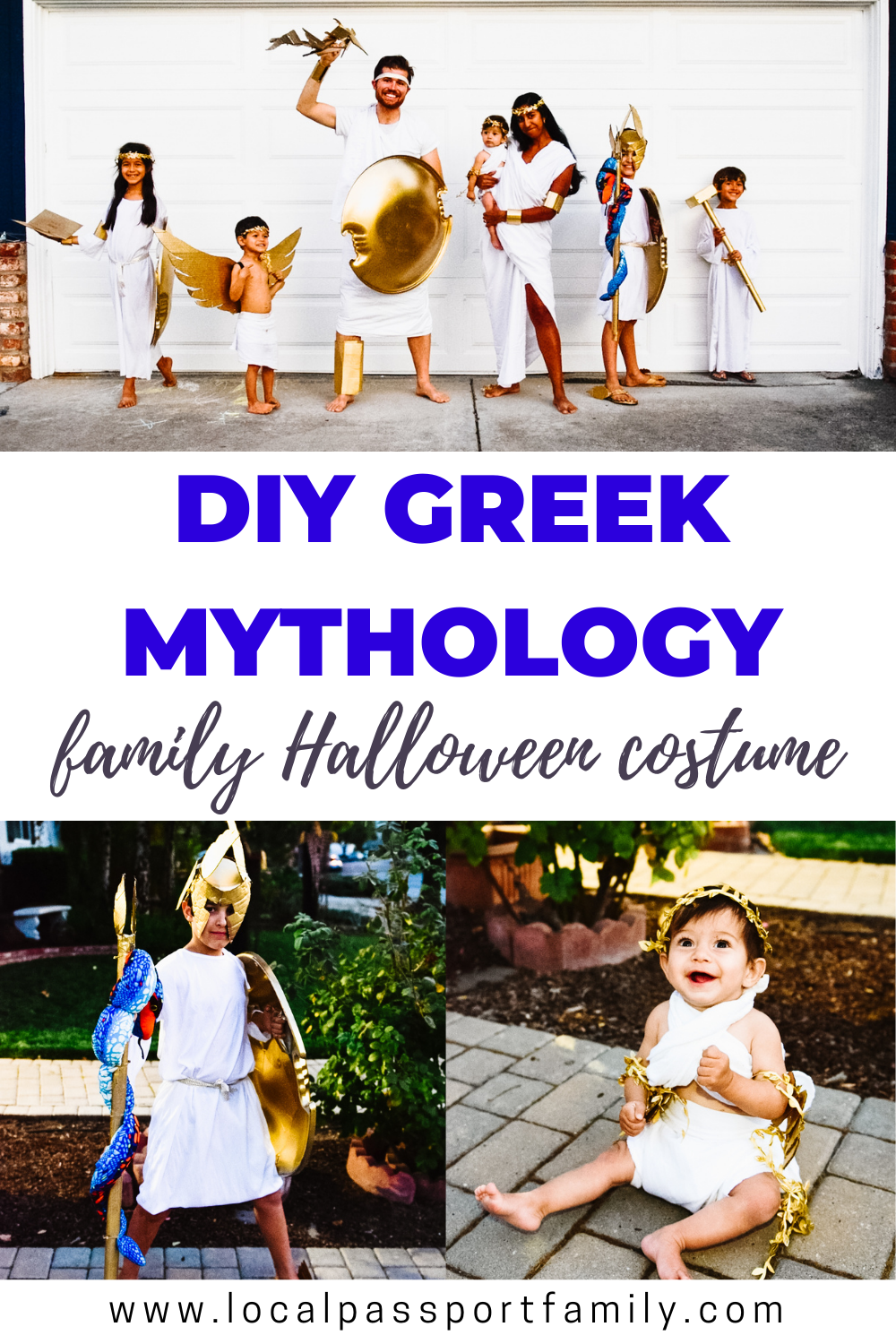 Family Greek Mythology Costume for Halloween